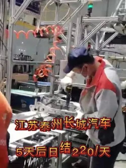服務(wù)農(nóng)民工 江蘇 泰州 長城汽車 工廠實拍視頻 車間實拍 找工作 求職 招聘